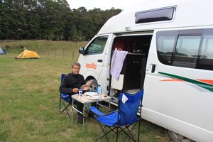 Campground im Abel Tasman NP