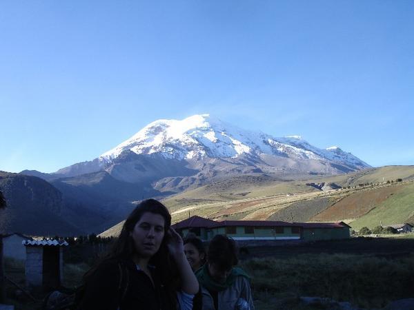 Chimborazo from Casa Condor