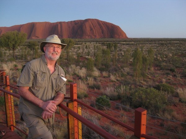 Barry At Uluru