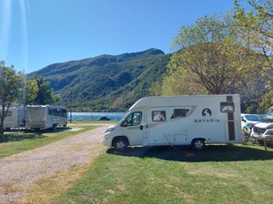 On site at Lake Lugano