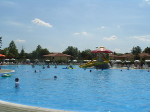 Lake Garda camp site pool