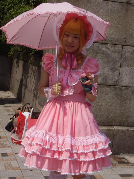 Lolita style Harajuku girl