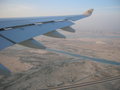 Descending towards Abu Dhabi