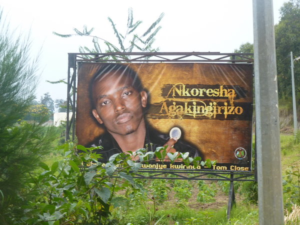 advert all over rwanda!