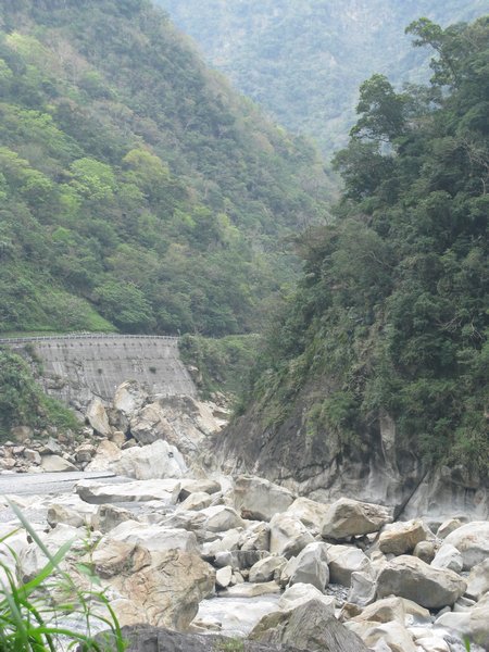 Dry out River bed Taiwan