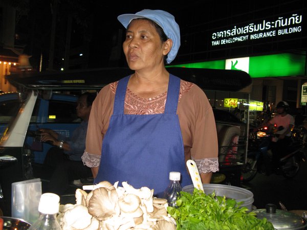 Laotiane vendor I met on Bangkok street