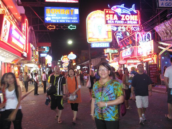 Busy Night Life at Pattaya