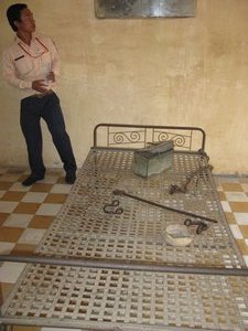 Tortured room in Sem Reap