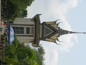 Memorial Hall for the victims of the killing field in Cambodia