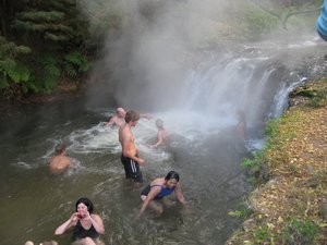 Nature hot spring