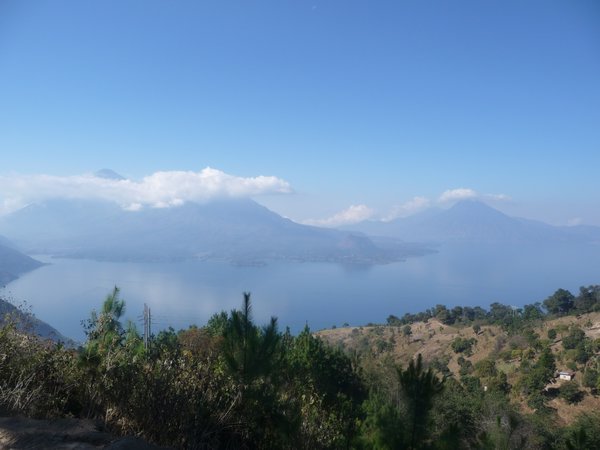 Lake Atitlan from the road out