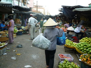 Chau Doc- Local market