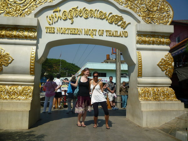 The most Northern point of Thailand