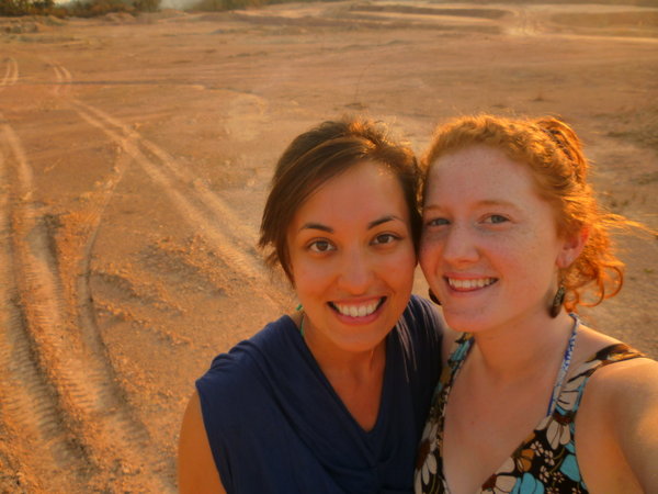 Me and Jade- Sunset at the quarry