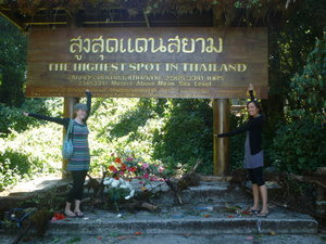 The highest point in Thailand