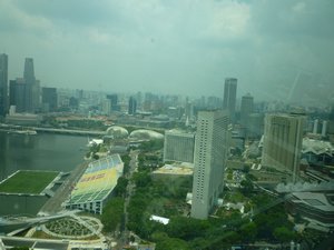 View from the Singapoore Flyer