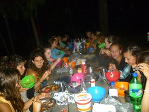 Dinner Time- Fraser Island