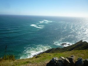 The Tasman and the Pacific meet