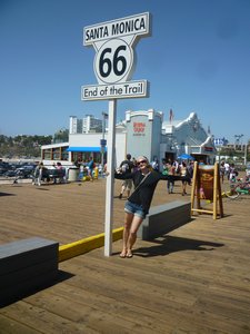 The start of Route 66