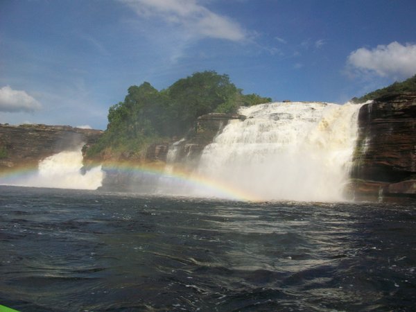One of the Canaima waterfalls