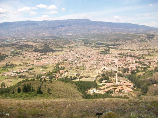 Views over Leyva from the Sagrado Corazon