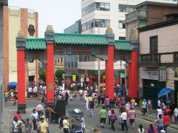 China Town and the Market area