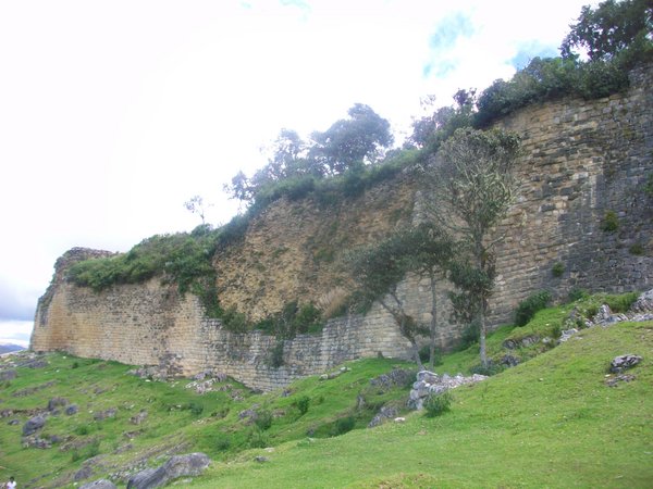 Outer walls of Kuelap Fortress
