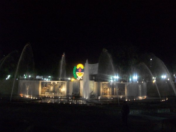 Mendoza's main square