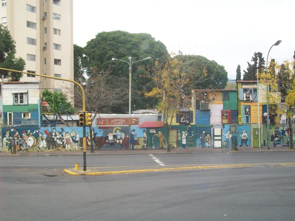 La Boca murals