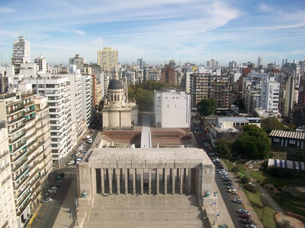 Central Rosario as seen from the Monument