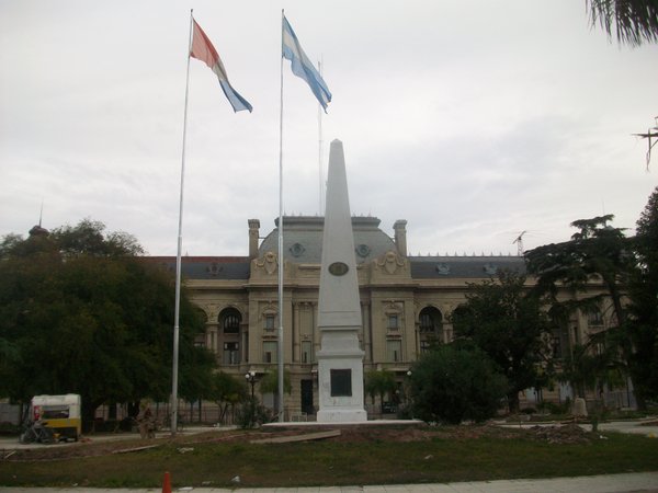 The Cabildo (City Hall) in Santa Fe