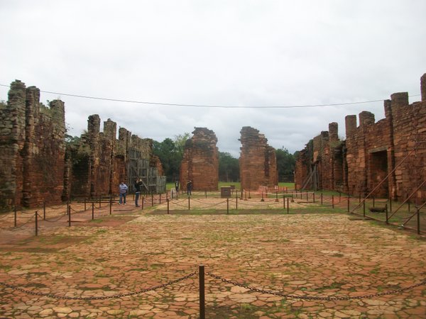 Ruins of the Jesuit mission at San Ignacio