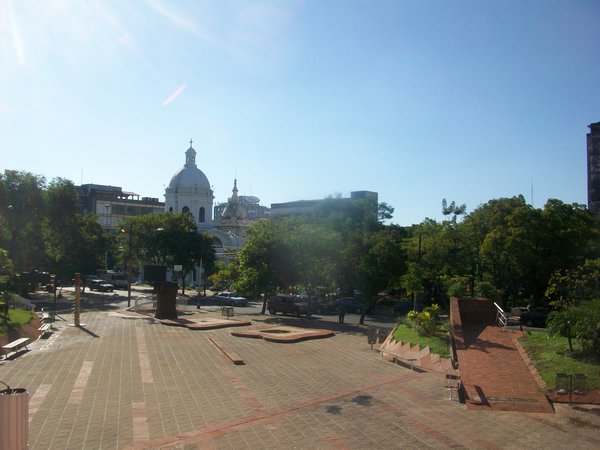 The Plaza de los Heroes (main square)