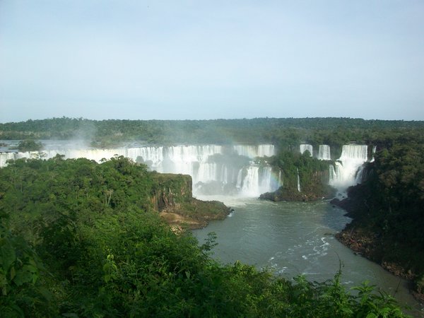 Brazilian side of the Iguaçu falls