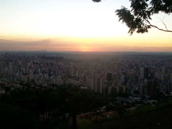 Sunset over Belo Horizonte