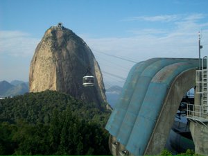 The cable car to Sugarloaf