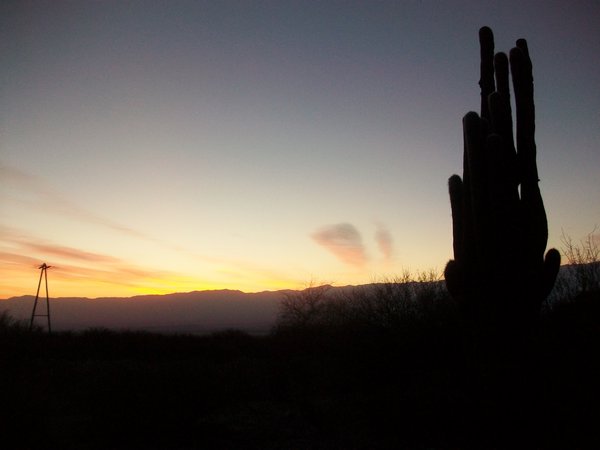 Sunrise at Quilmes