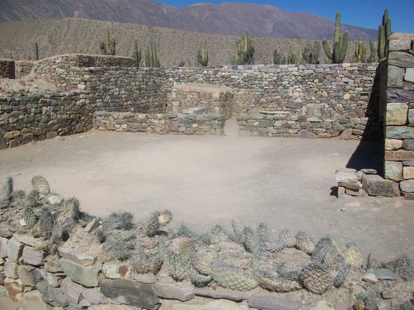 Inca ruins at the Pulcara - The ceremonial centre
