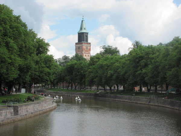 Turku Cathedral & river