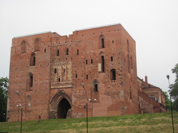 Ruins of Tartu's old cathedral