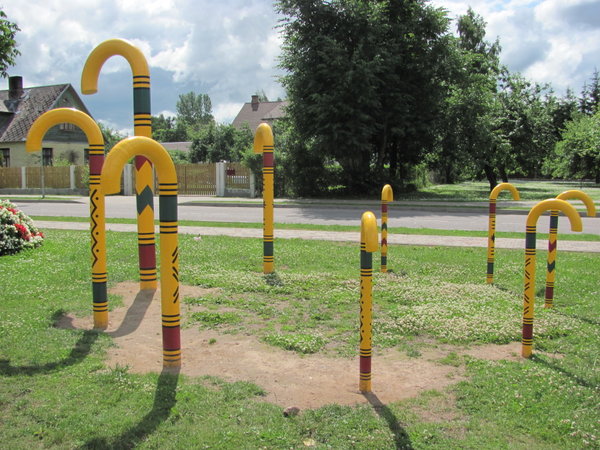 Sigulda's walking stick park
