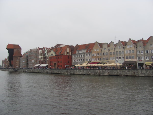 Quayside in Old Gdansk