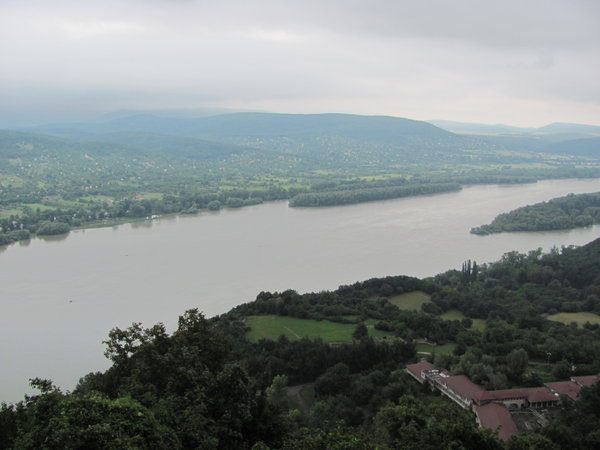 View of the Danube from Visegrad Citadel