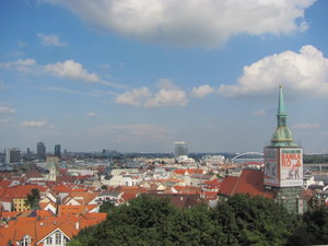 View of Bratislava from the Castle