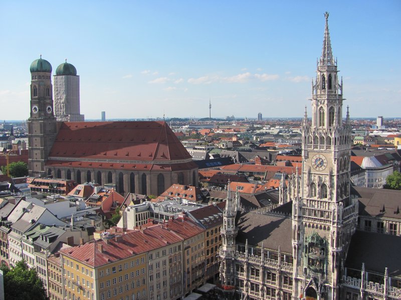 Munich Cathedral and City Hall