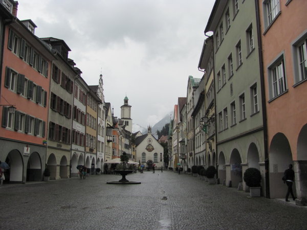 Feldkirch's medieval centre