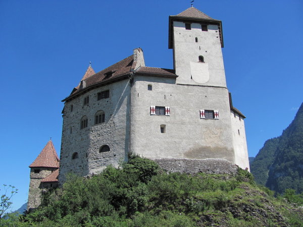 Guttenberg Castle, Balzers, in the far south of Liechtenstein