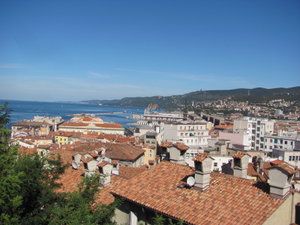 The rooftops of Trieste