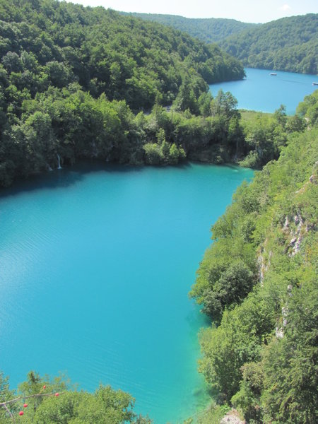 Turquoise lakes
