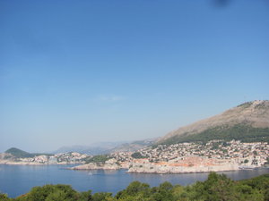 View of Dubrovnik from Lokrum Island